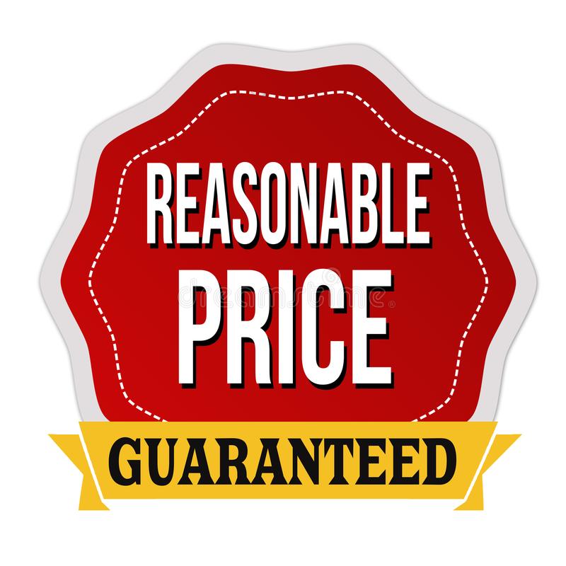 reasonable-price-guaranteed-label-sticker-white-background-vector-illustration-reasonable-price