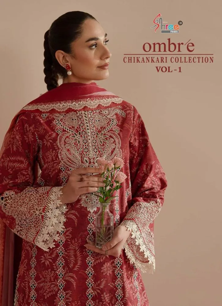 Ombre Chikankari Collection vol 1