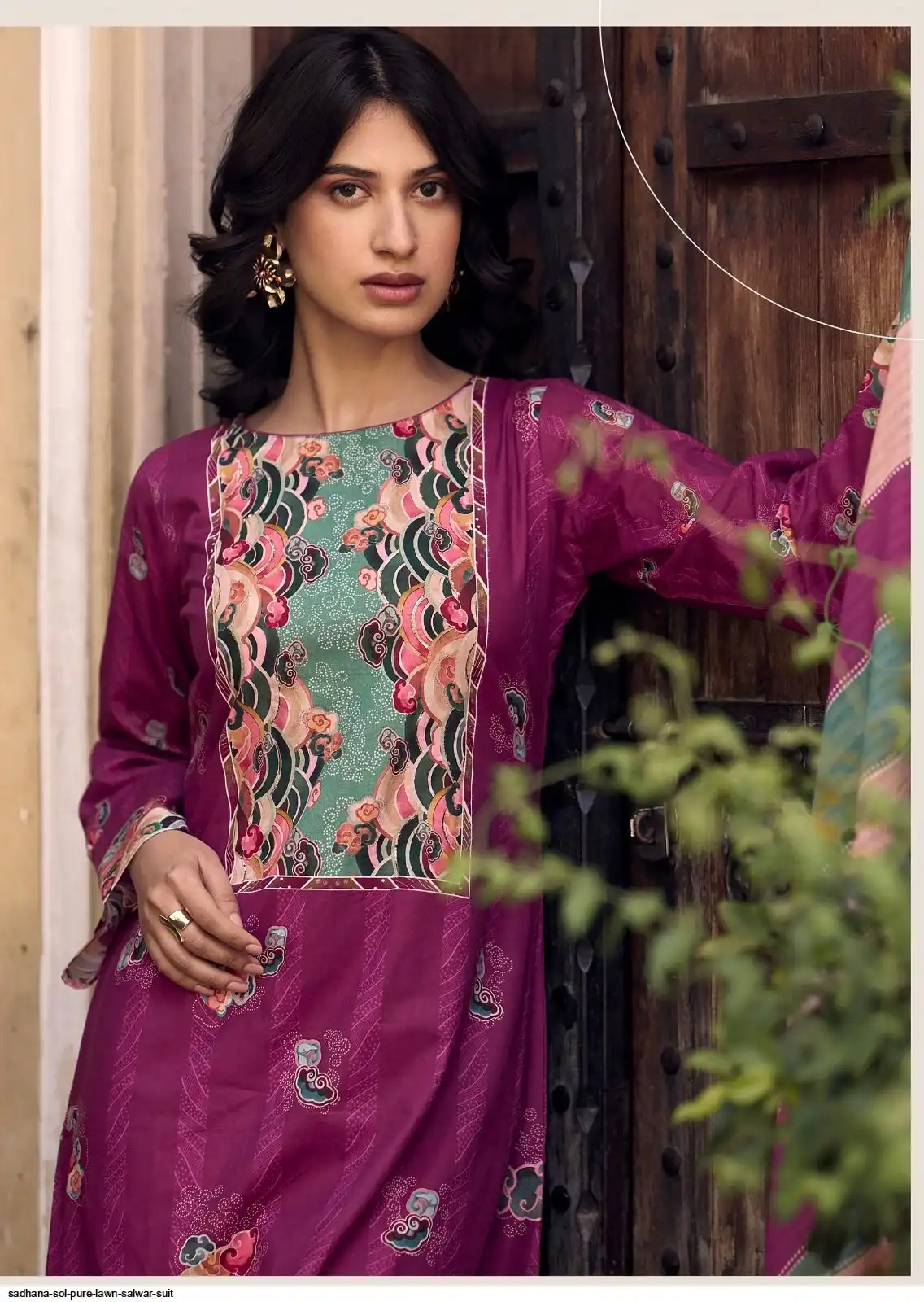 Sadhana Sol Pure Lawn vol 11