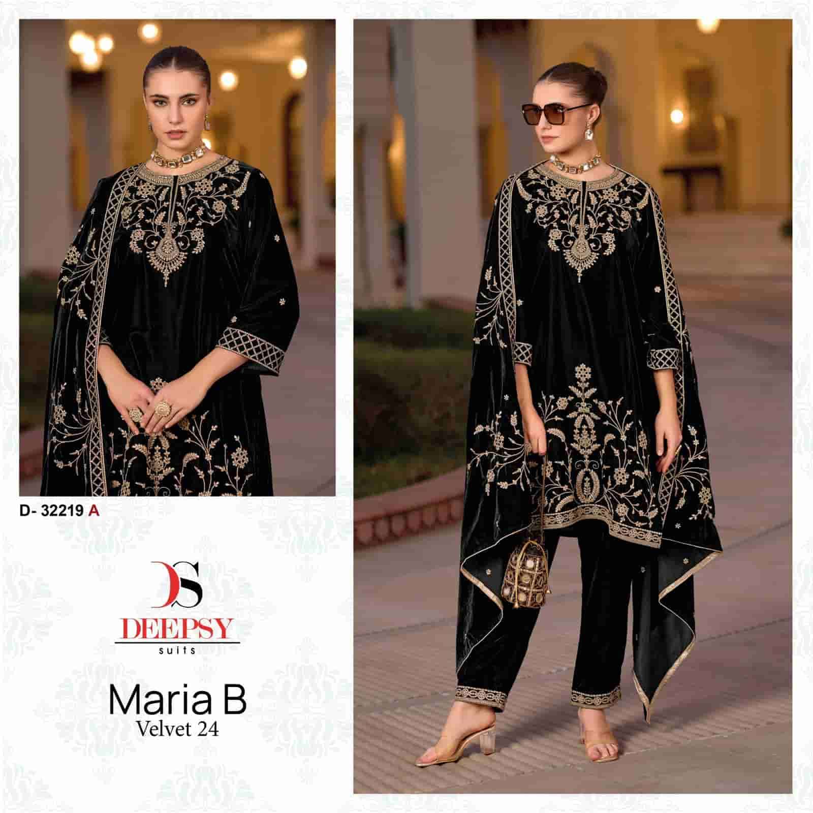 Deepsy D 32219 A Pakistani Festive Wear Style Designer Suit Ensemble