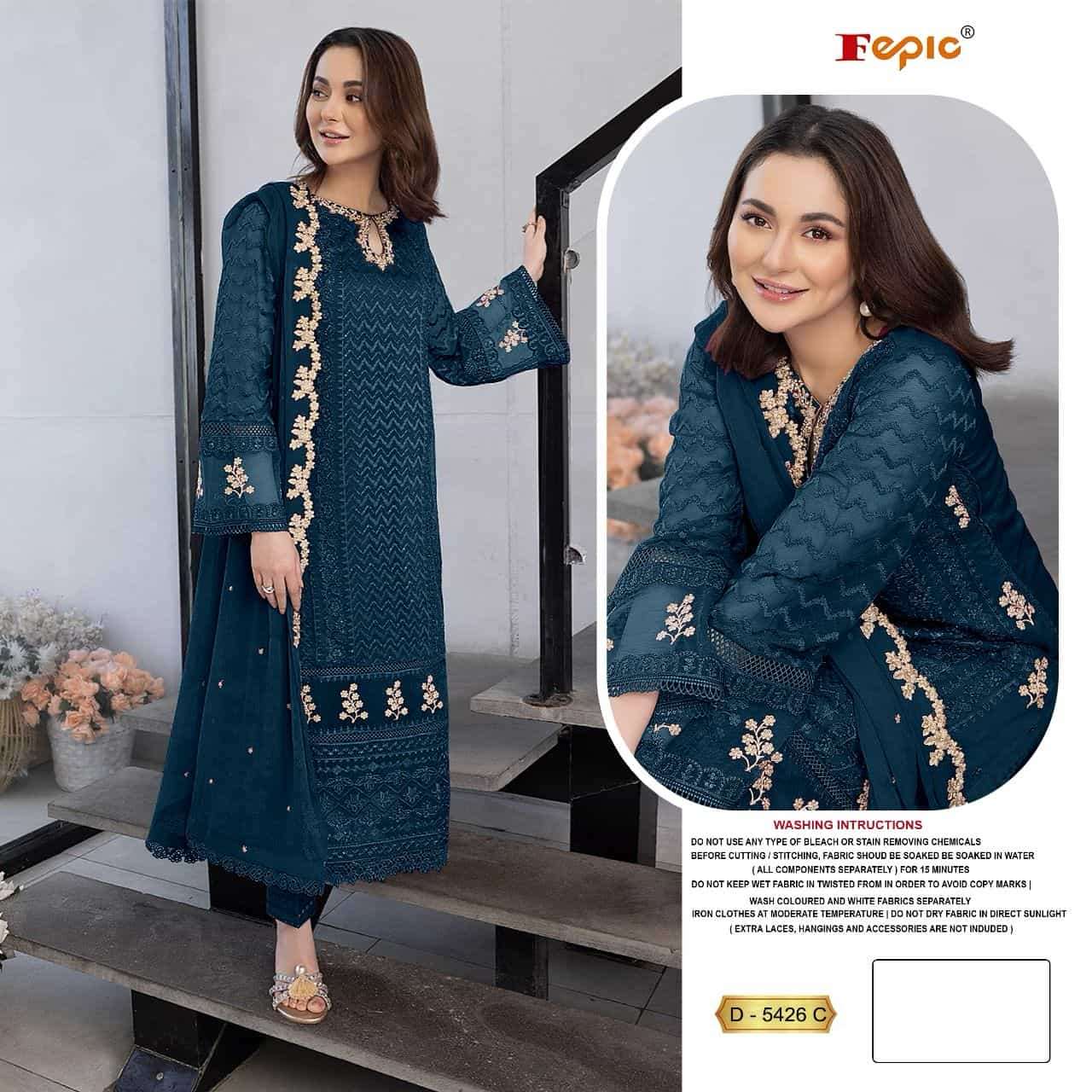 Fepic D 5426 C Exclusive Latest New Designer Pakistani Salwar Suit Collection