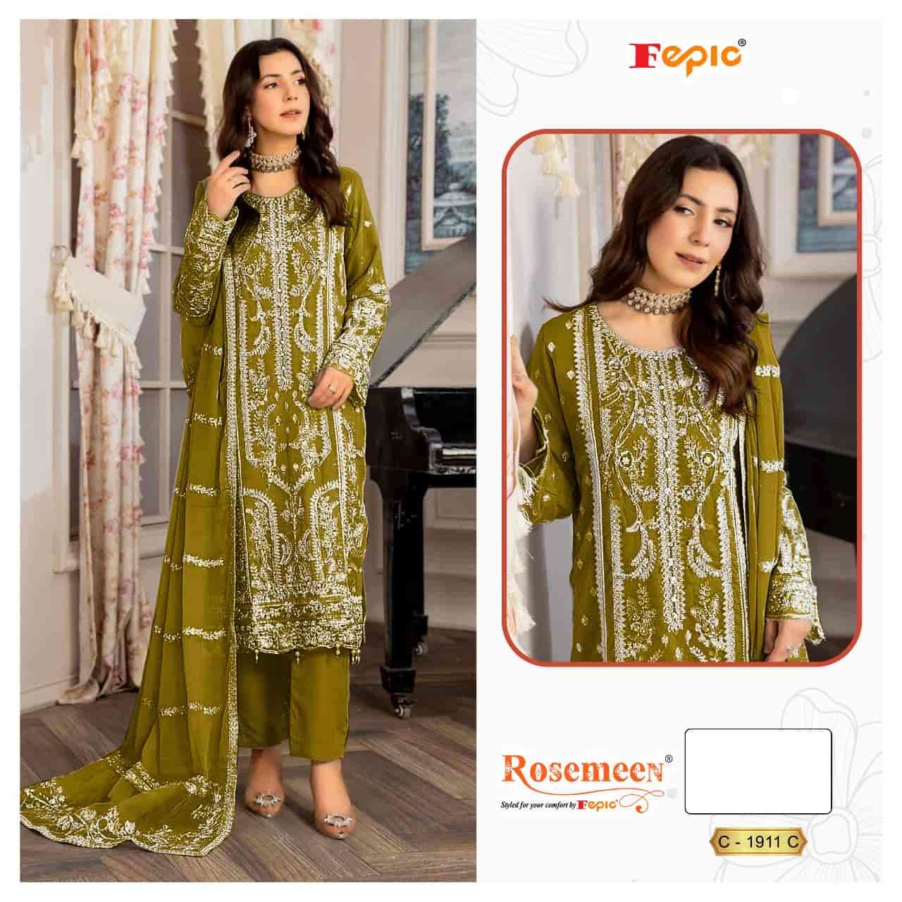 Fepic C 1911 C Festive Wear Style Designer Pakistani Collection