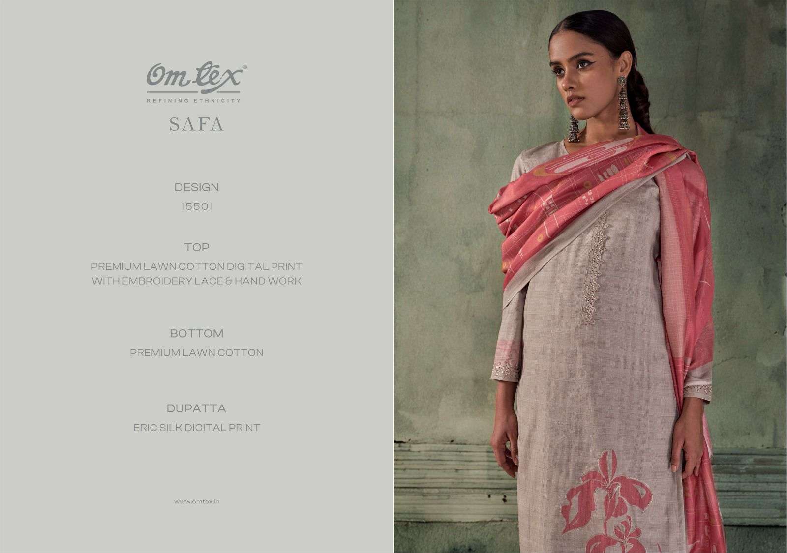 Omtex Safa Digital Printed Cotton Salwar Suit Collection