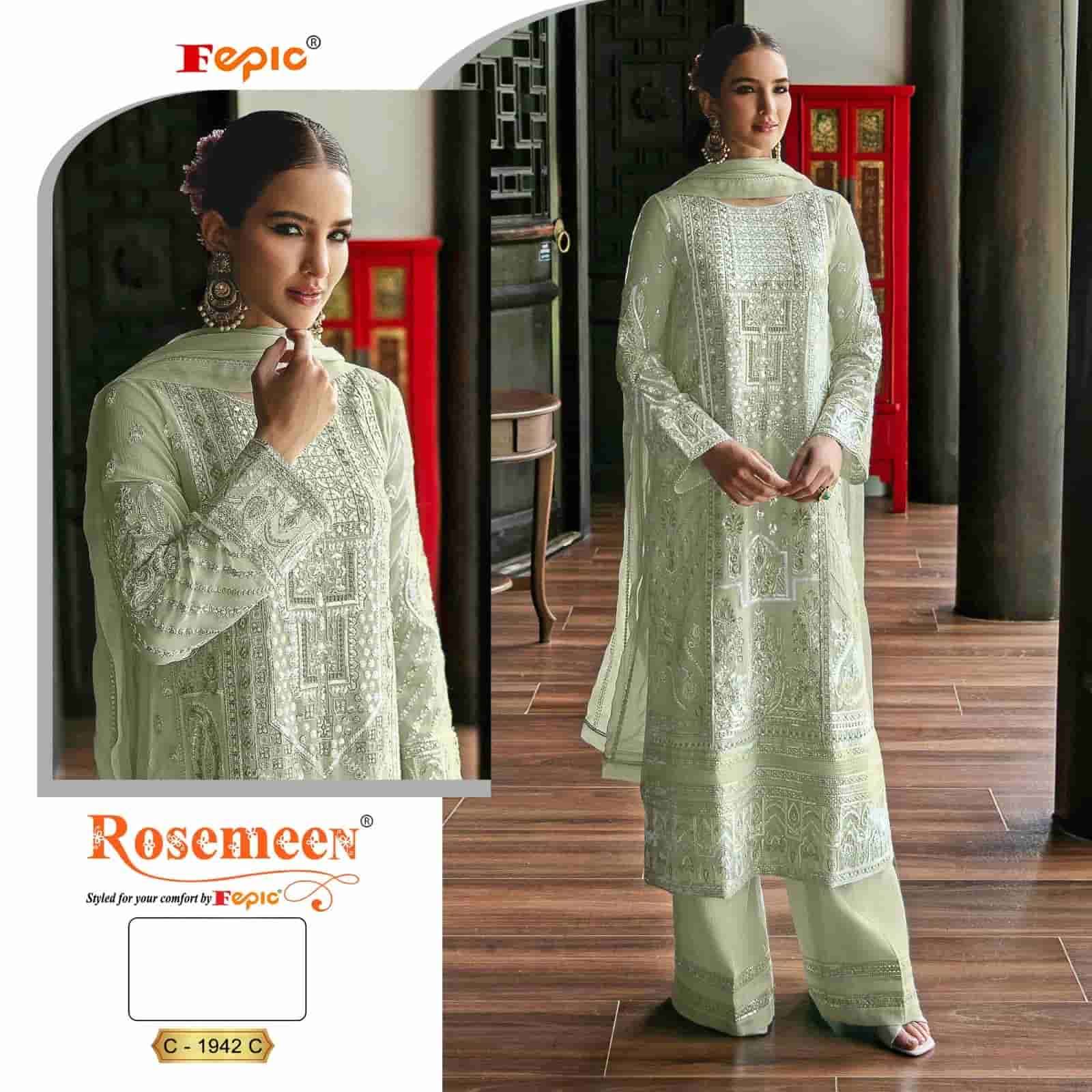 Fepic C 1942 C Latest Embroidered Style Pakistani Salwar Kameez