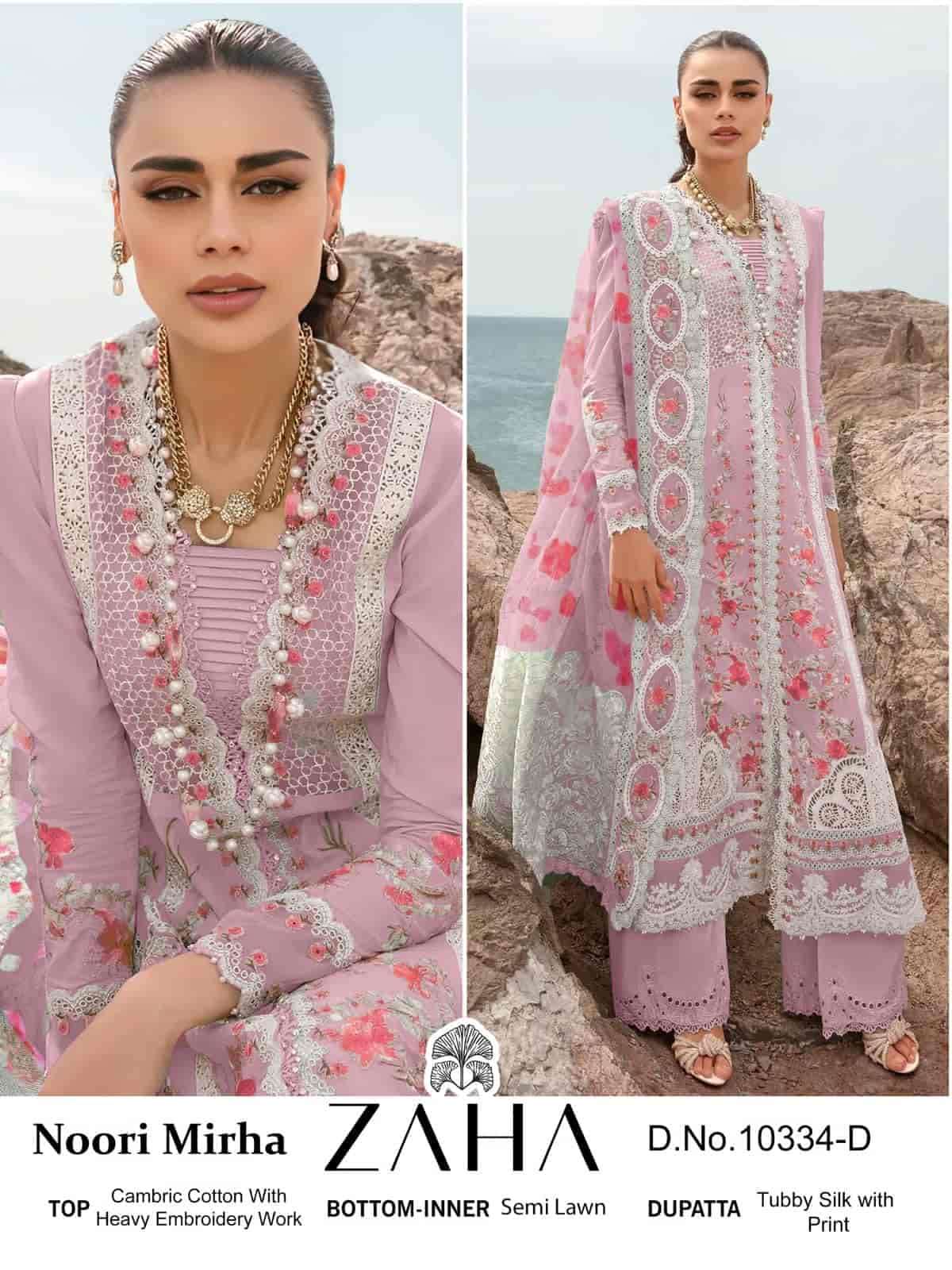 Zaha Noori Mirha Embroidered Salwar Suit
