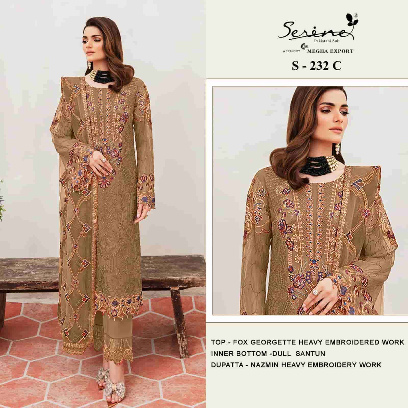 Serine S 232 C Festive Wear Style Designer Pakistani Suit Online