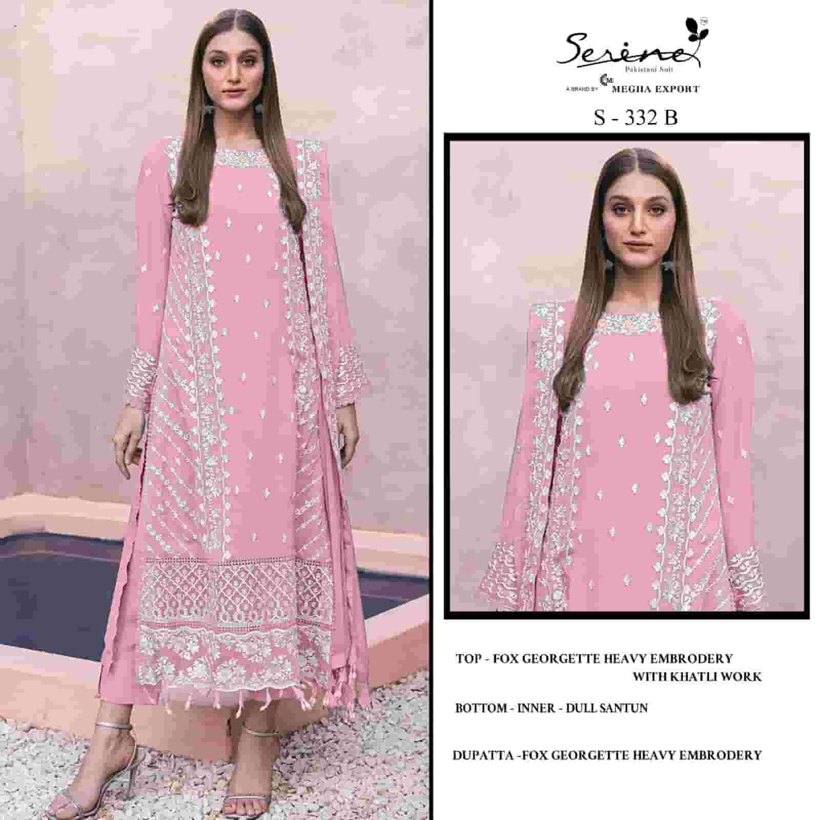 Serine S 332 B Exclusive Latest Embroidered Designer Suit Ensemble