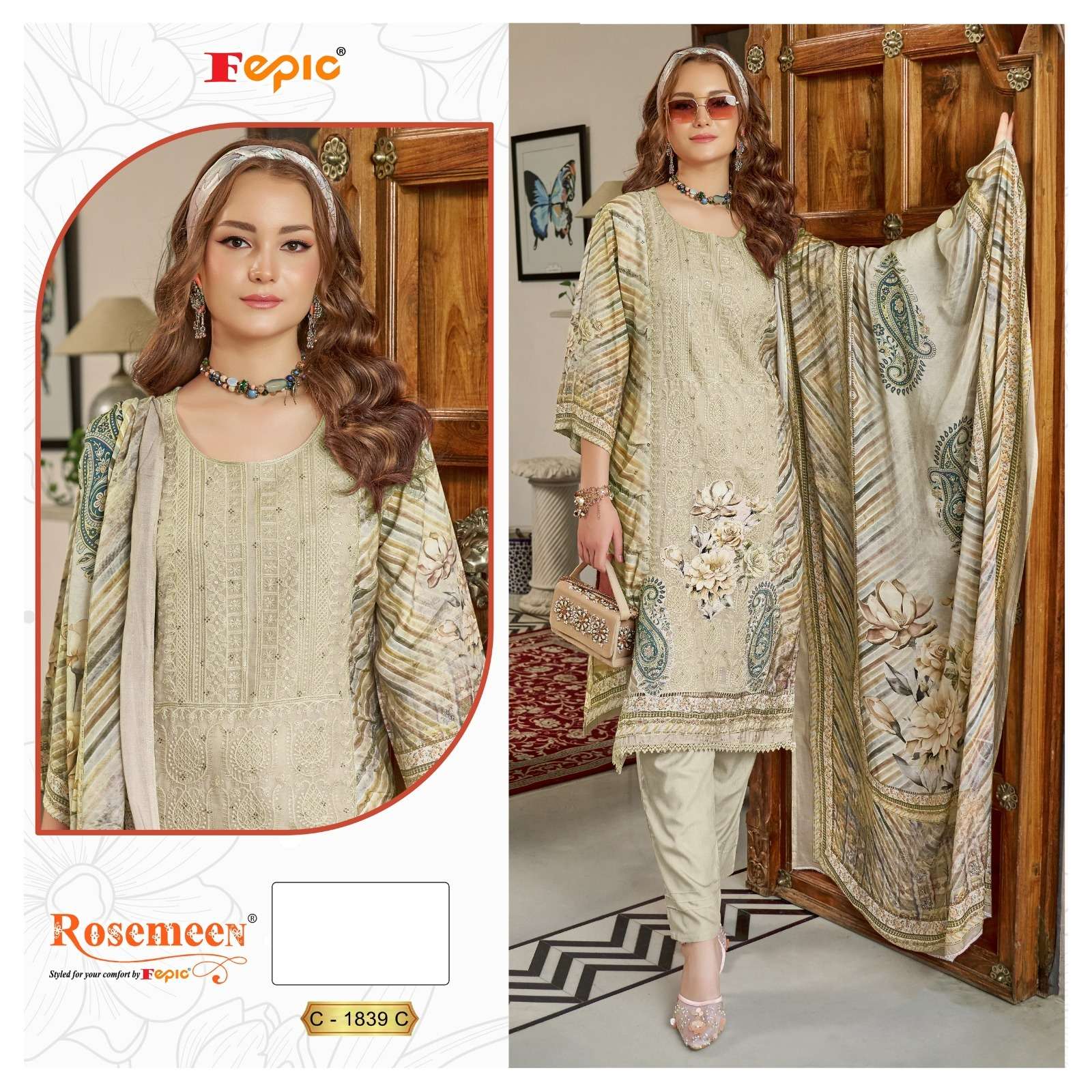 Fepic C 1839 Colors Pakistani Collection Suit And Salwar