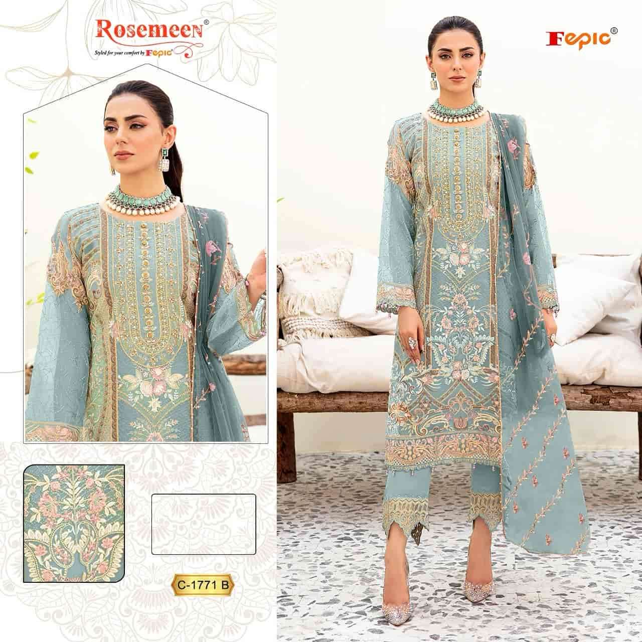Fepic C 1771 B Festive Wear Style Designer Pakistani Salwar Suit Ensemble