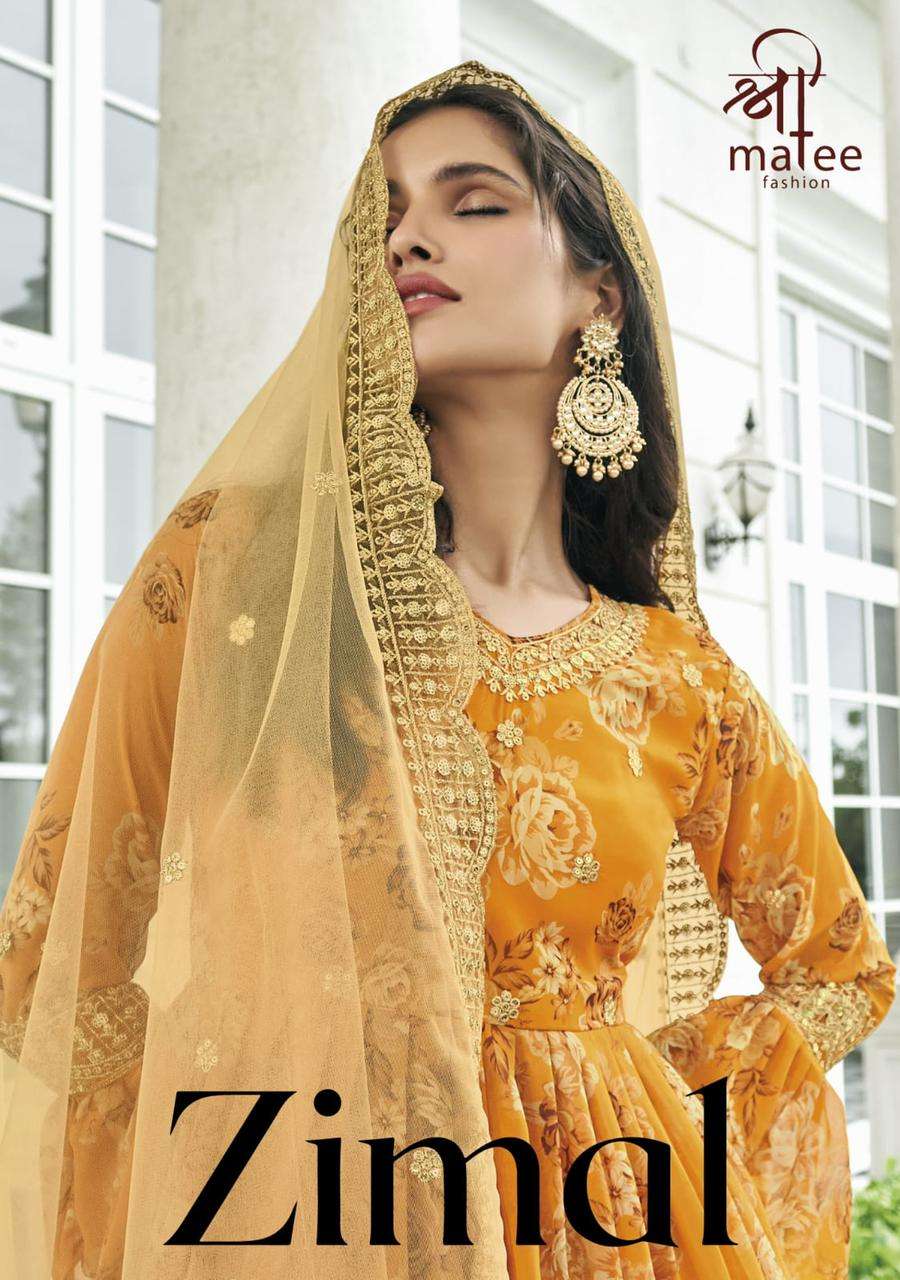 Shreematee Zimal Exclusive party Wear georgette suit