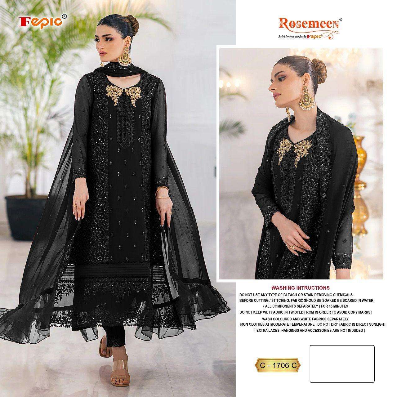 Fepic Rosemeen Embroidered Pakistani Salwar Suit