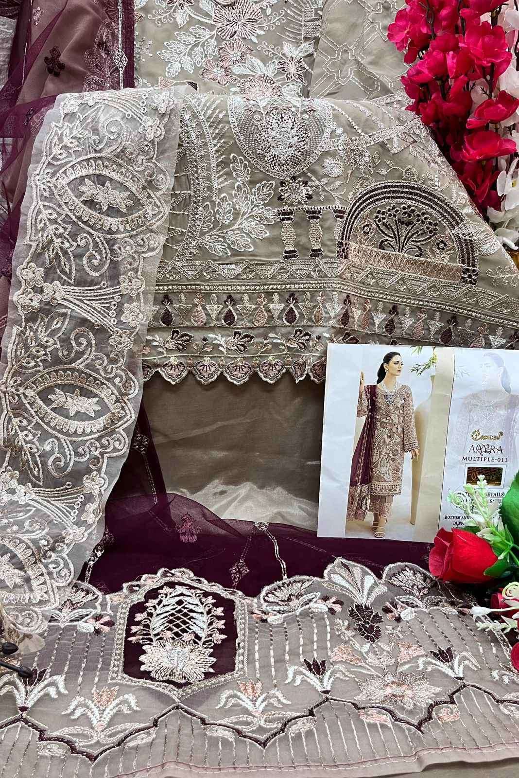 Cosmos Aayra Designer Pakistani Wedding Dress