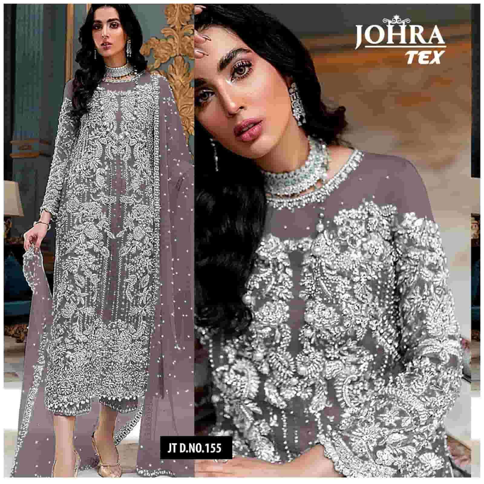 Johra Tex 155 Party Wear Style Latest Heavy Designer Pakistani Suit Exporter