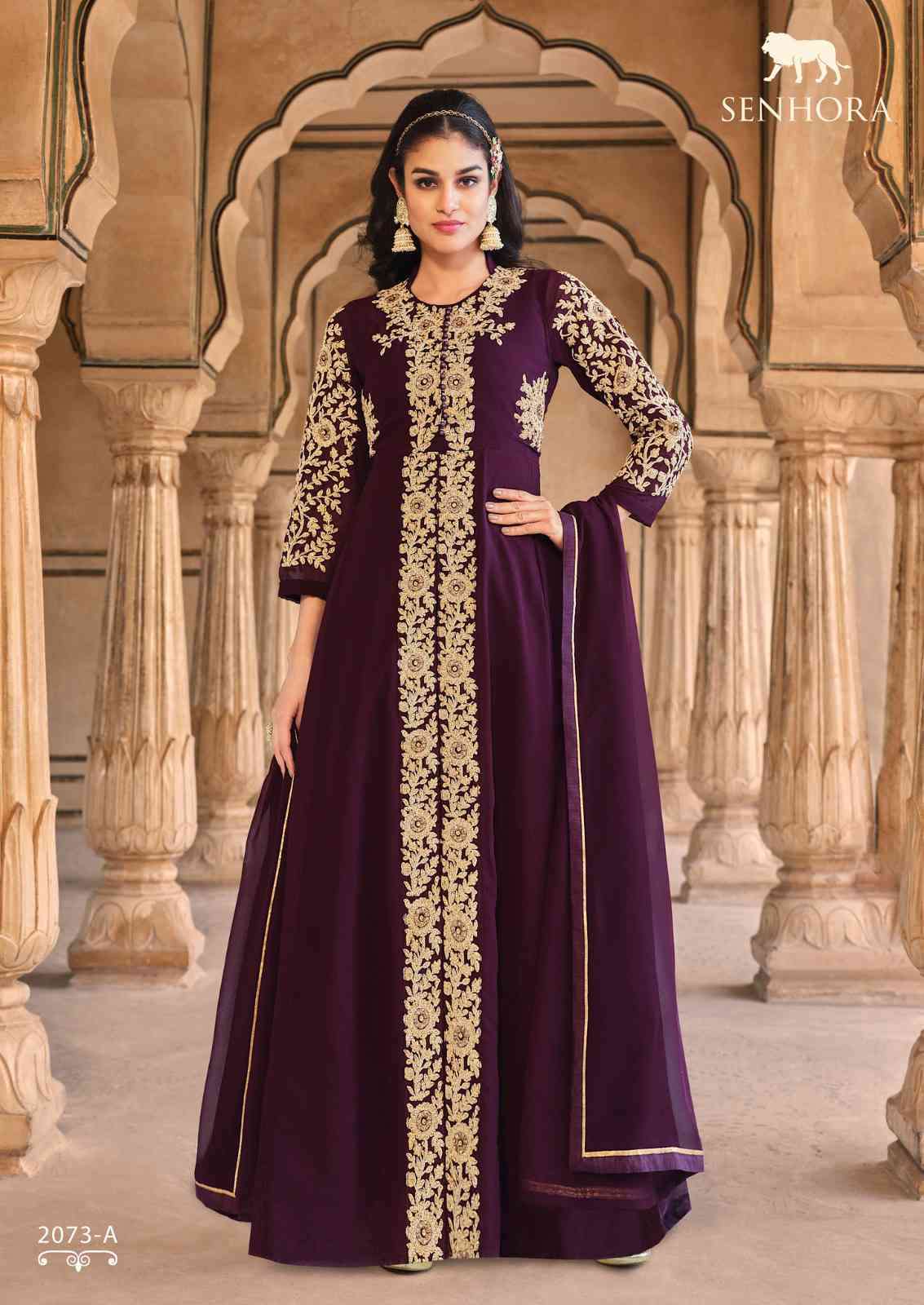 Senhora Aadhya 2073 Colors Partywear Latest Designer Dress