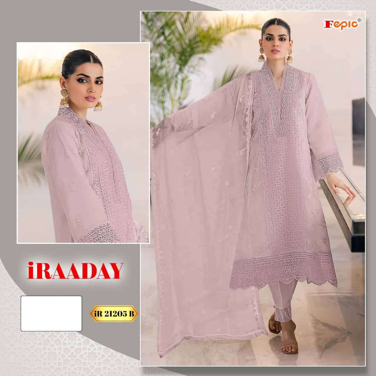 Fepic IR 21205 B Latest Fancy Designer Embroidered Salwar Kameez Collection