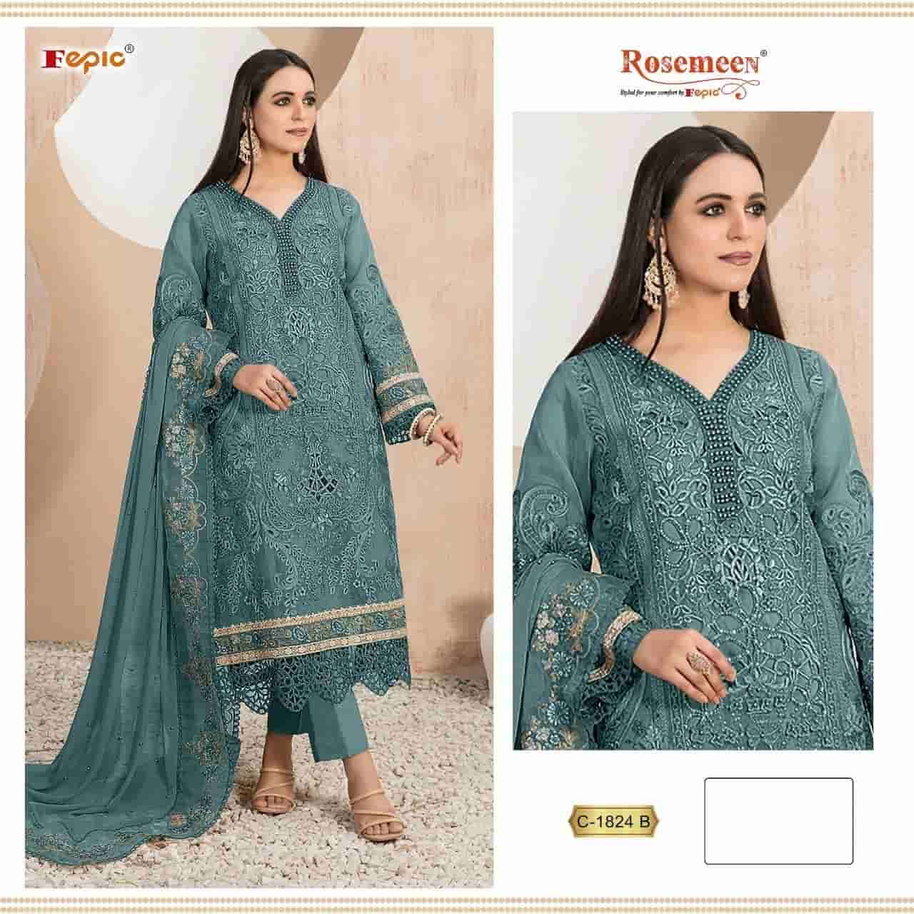 Fepic C 1824 B Latest Fancy embroidered Designer Salwar Suit Collection