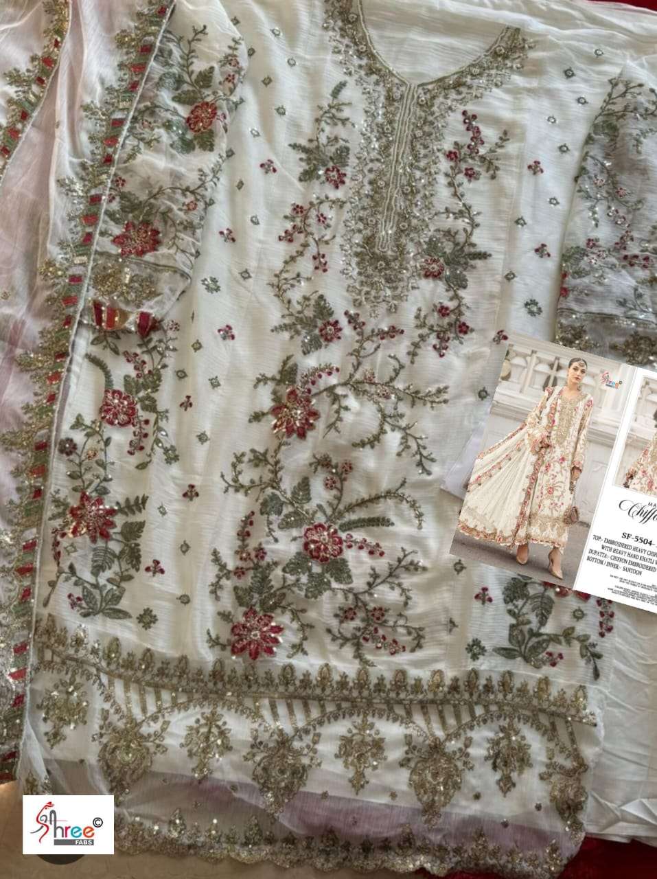 Shree Fabs SF 5504 Pakistani Georgette Suit