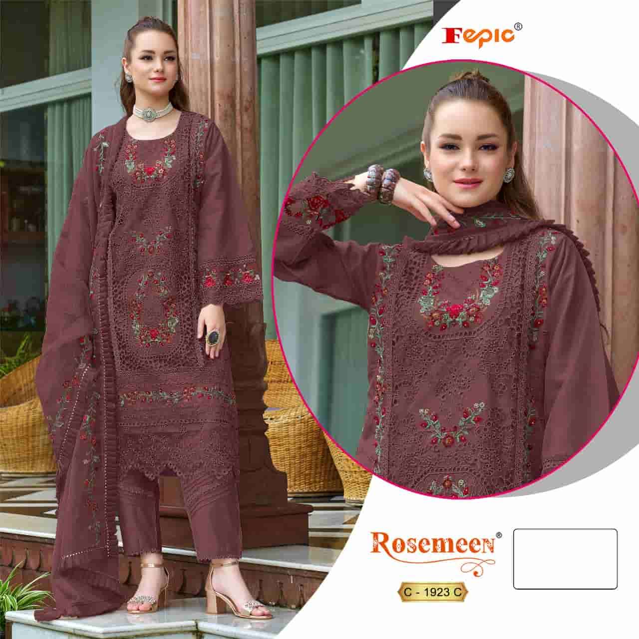 Fepic C 1923 C Exclusive Festive Wear Style Designer Pakistani Collection
