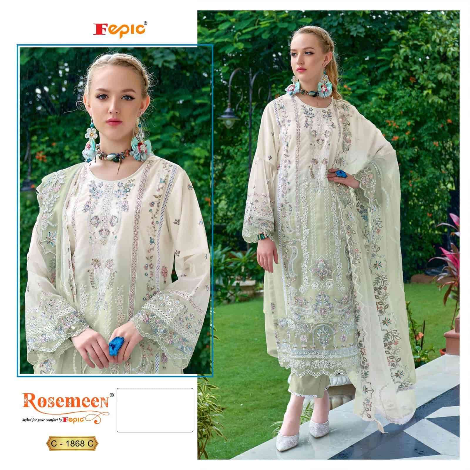Fepic C 1868 C Festive Wear Style Designer Pakistani Salwar Kameez Collection