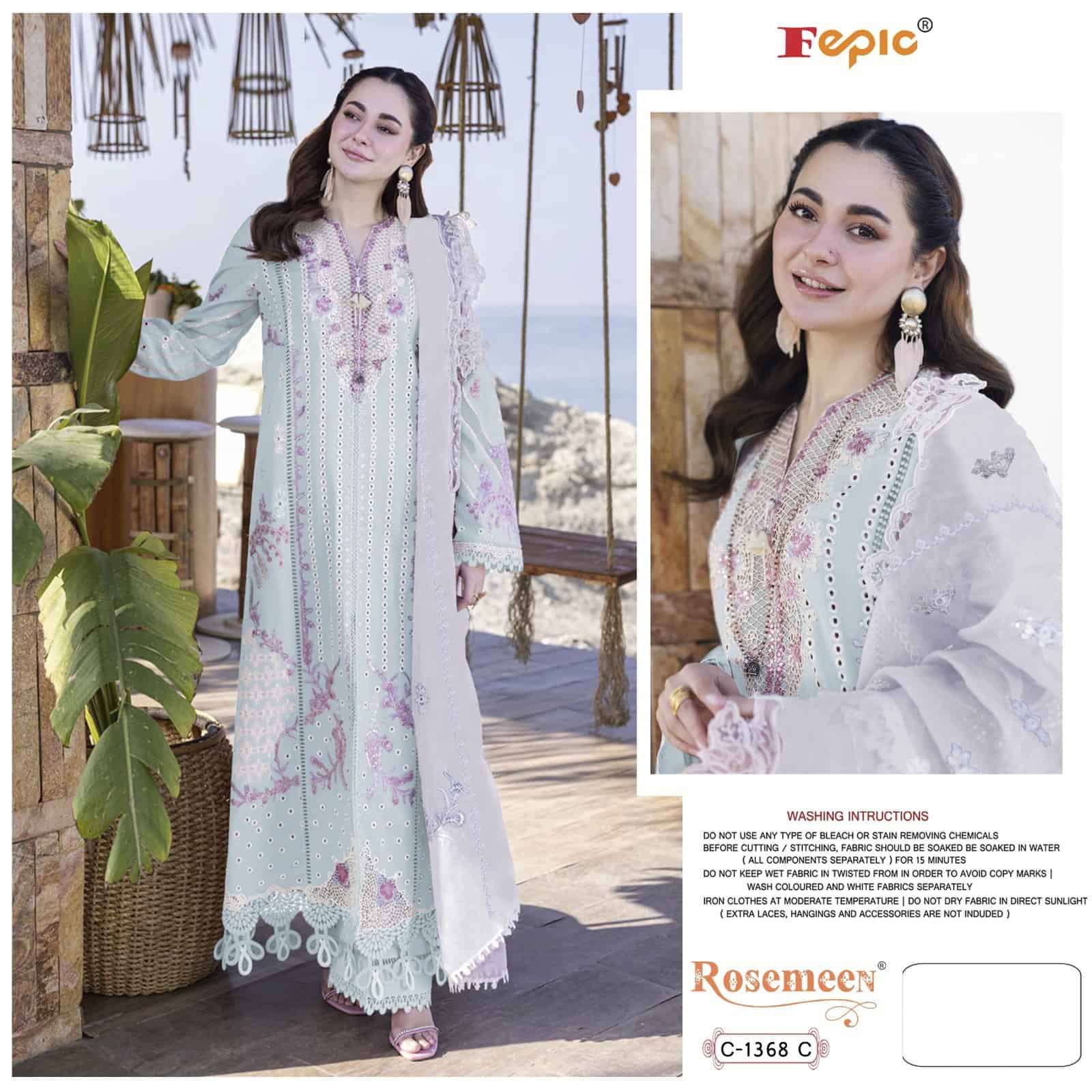 Fepic Rosemeen C 1368 C Cotton Dress