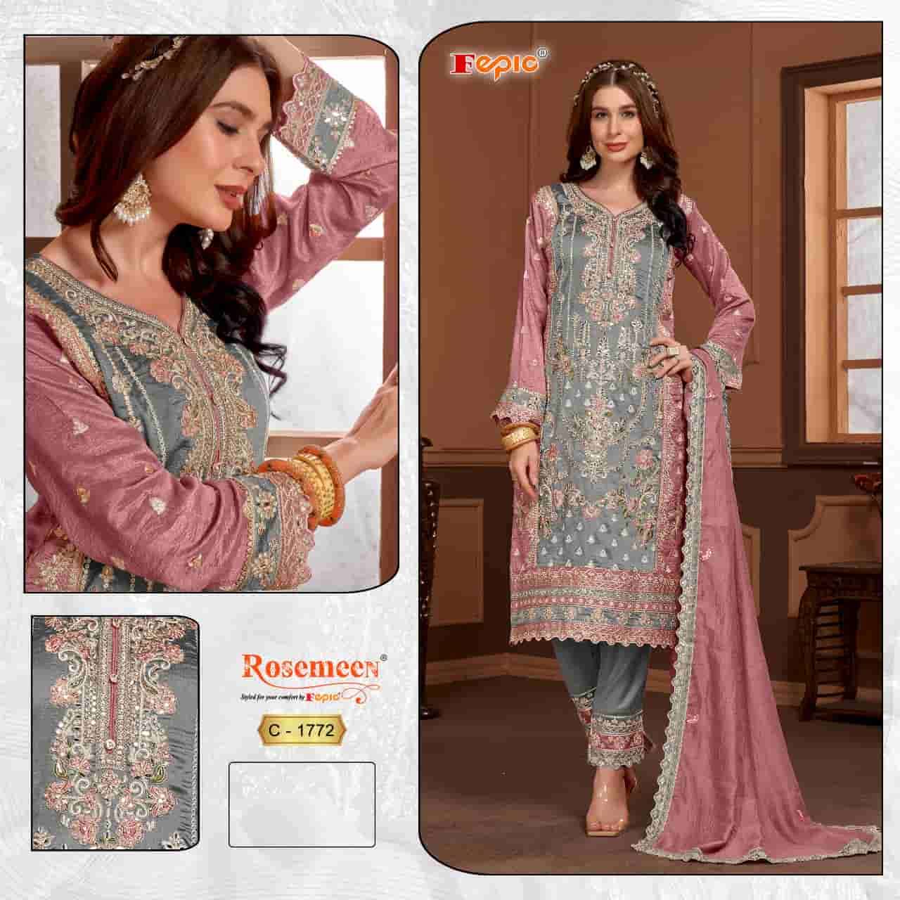Fepic C 1772 Colors Pakistani Festive Wear Style Designer Salwar Suit Wholesalers