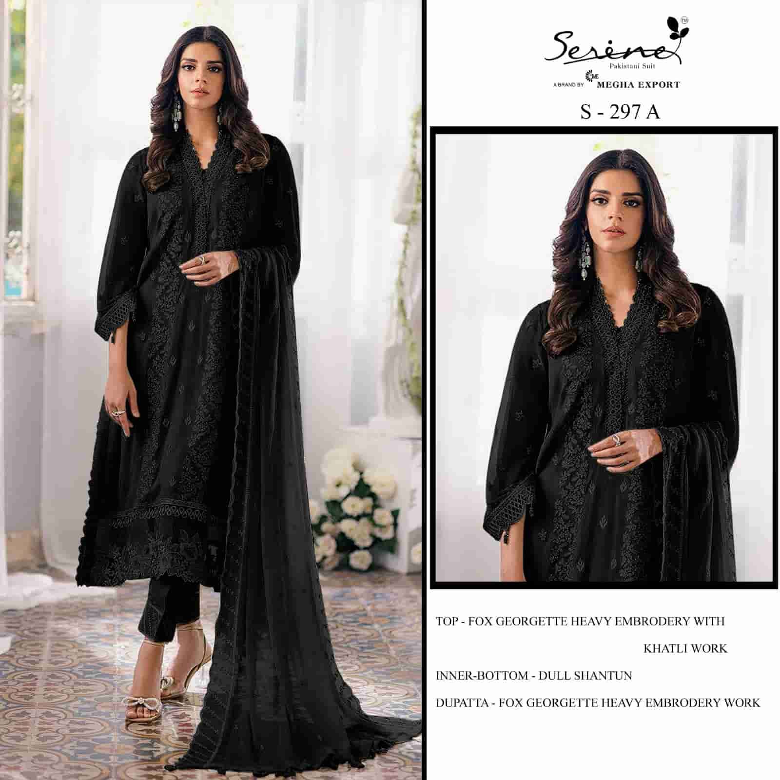 Megha Export S 297 Colors Heavy Designer Style Pakistani Georgette Suit