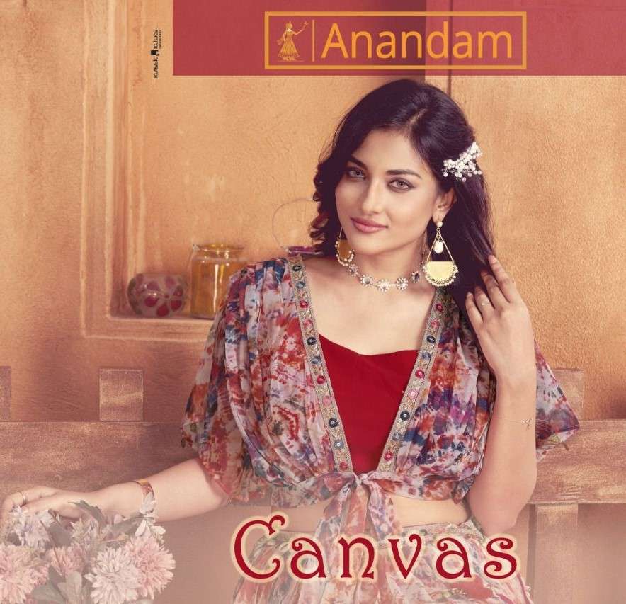 Anandam Canvas Ready-to-Wear Traditional Dress