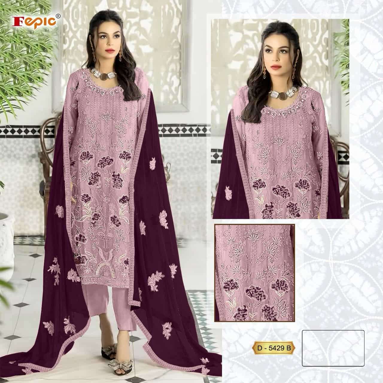 Fepic Rosemeen Georgette Pakistani Suit