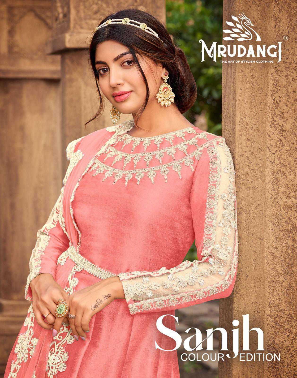 Mrudangi Sanjh Colour Edition Anarkali Suit