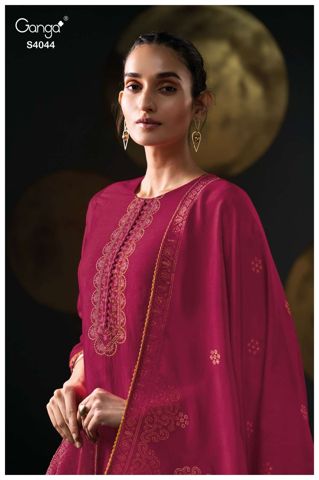 Ganga Fashion Zarqa Russian Silk Salwar Suit