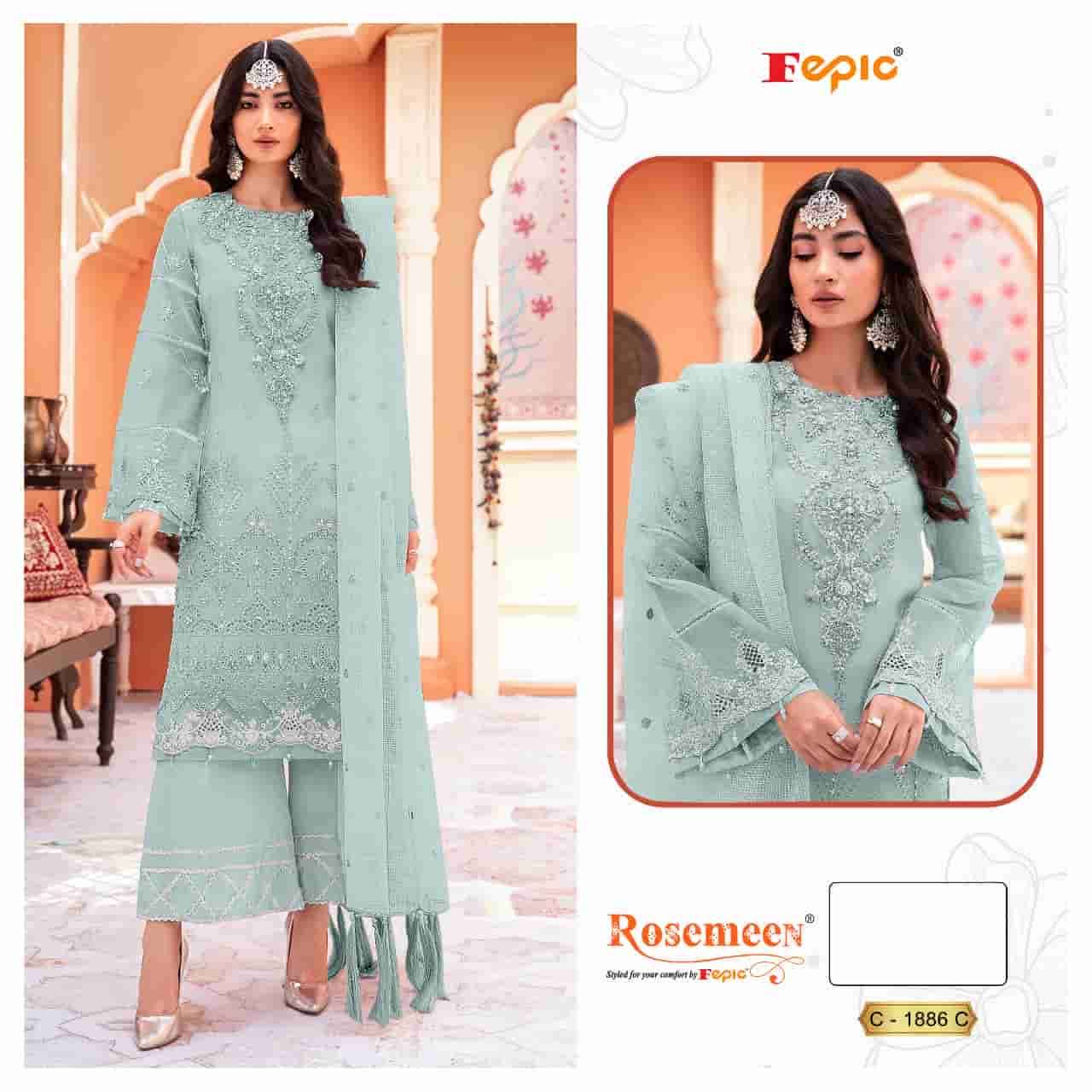 Fepic C 1886 C festive Wear Latest Embroidered Pakistani Suit Collection
