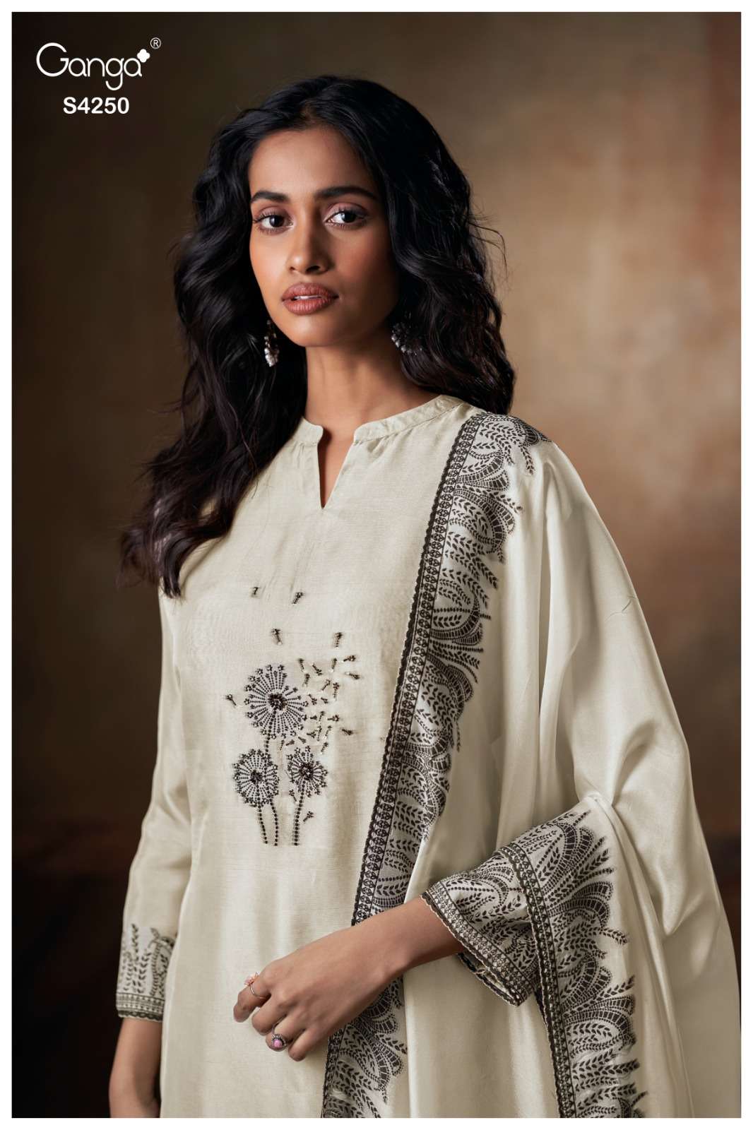 Ganga Fashion Mishka 4250 Premium Designs Ladies Suit Catalog Wholesalers