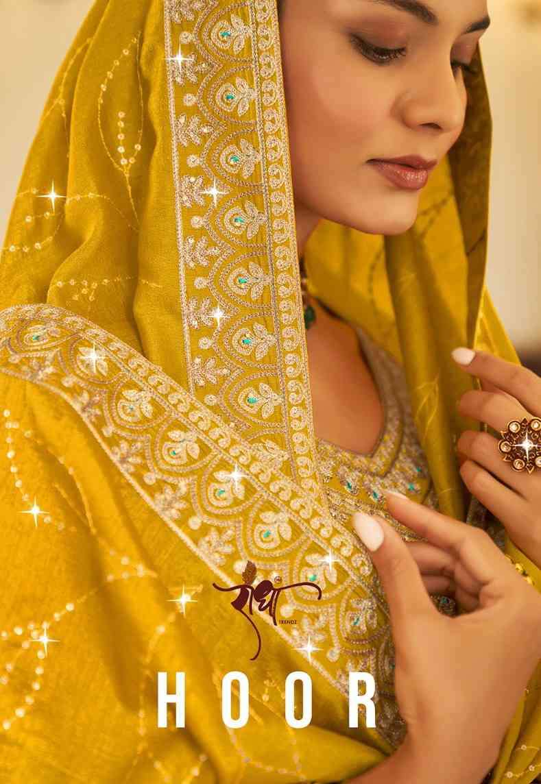 Radha Trends Hoor Designer Straight Suit