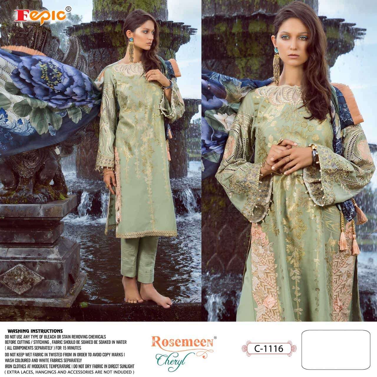 Fepic Rosemeen C 1116 Pakistani Salwar Kameez
