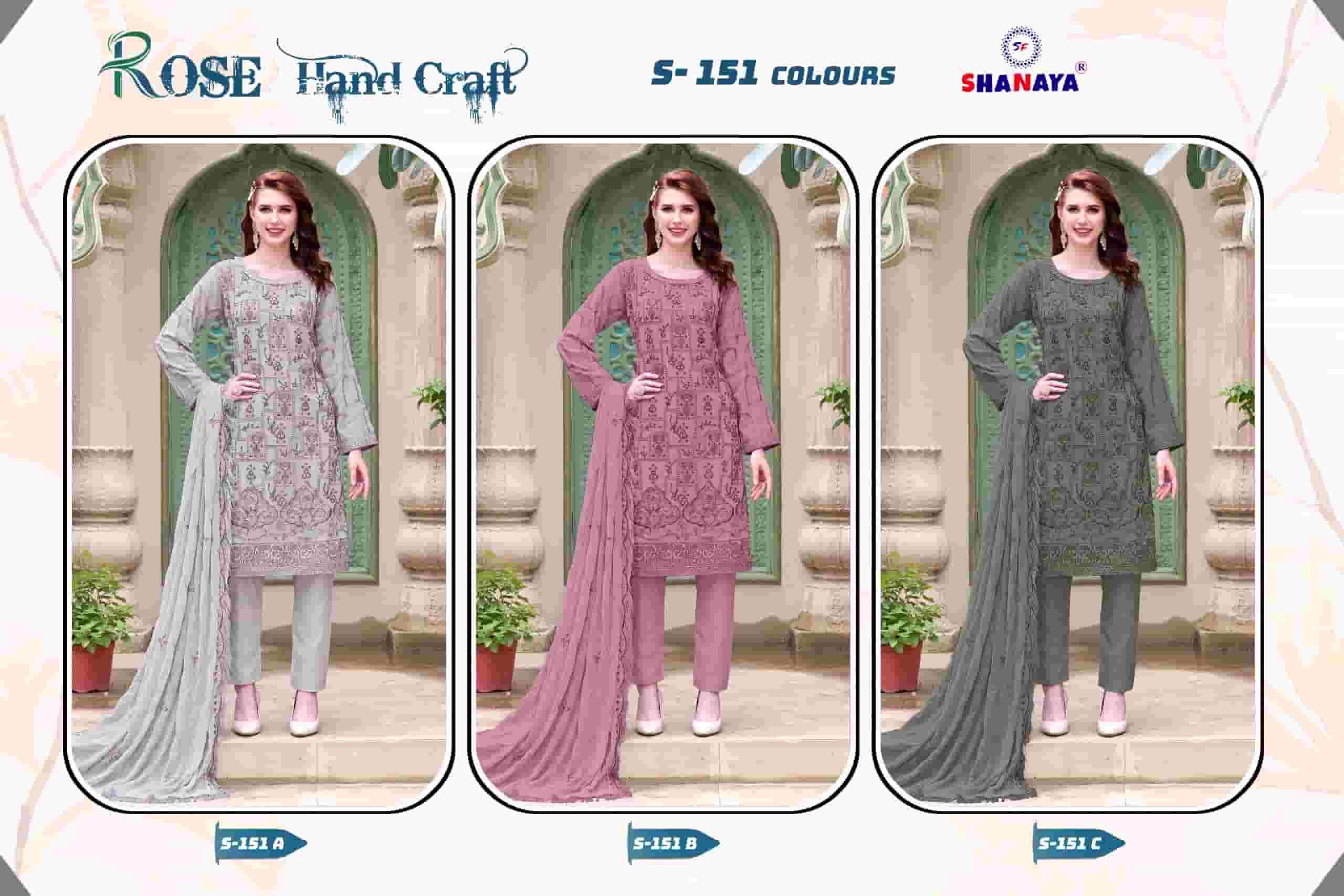 Shanaya S 151 Edition Latest Designer Georgette Salwar Suit Wholesalers