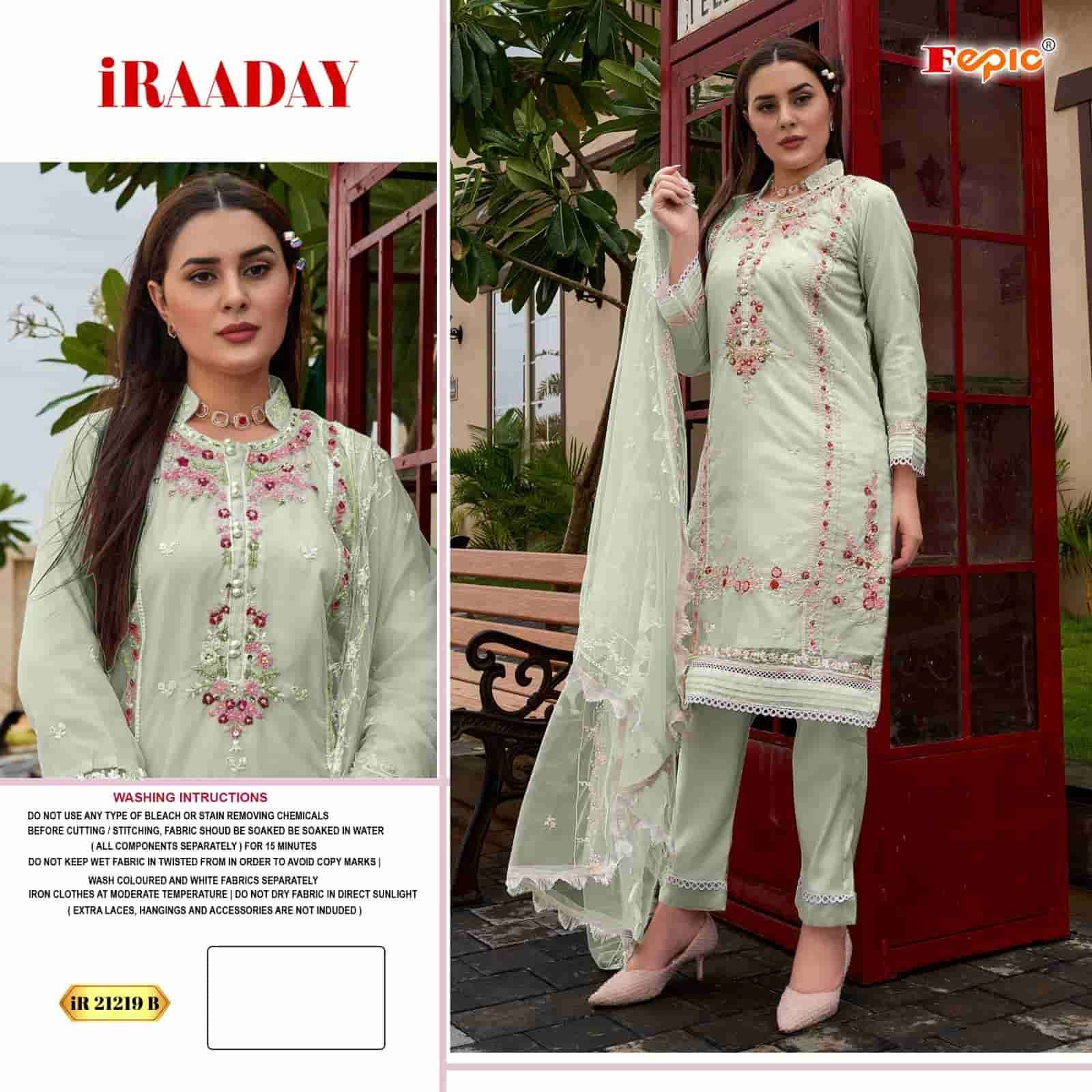 Fepic IR 21219 B Festive Wear Style Latest Unstitched Salwar Kameez Ensemble