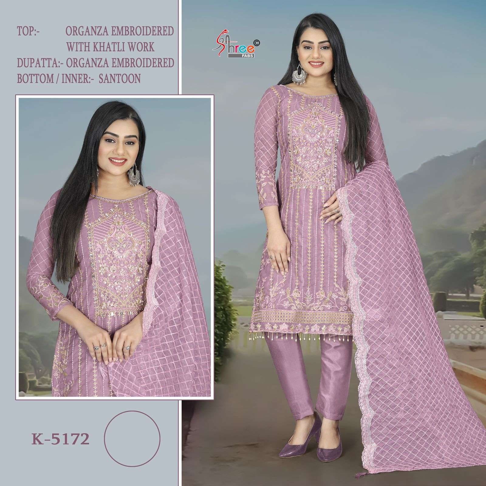 Shree Fabs K 5172 A Pakistani Style Designer Embroidered Suit Exporter
