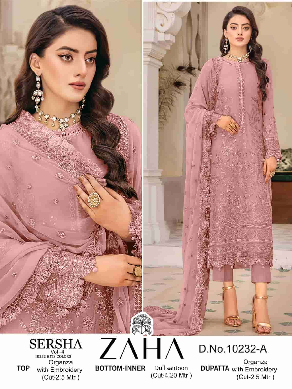 Zaha 10232-A Pakistani Designer Salwar Suit
