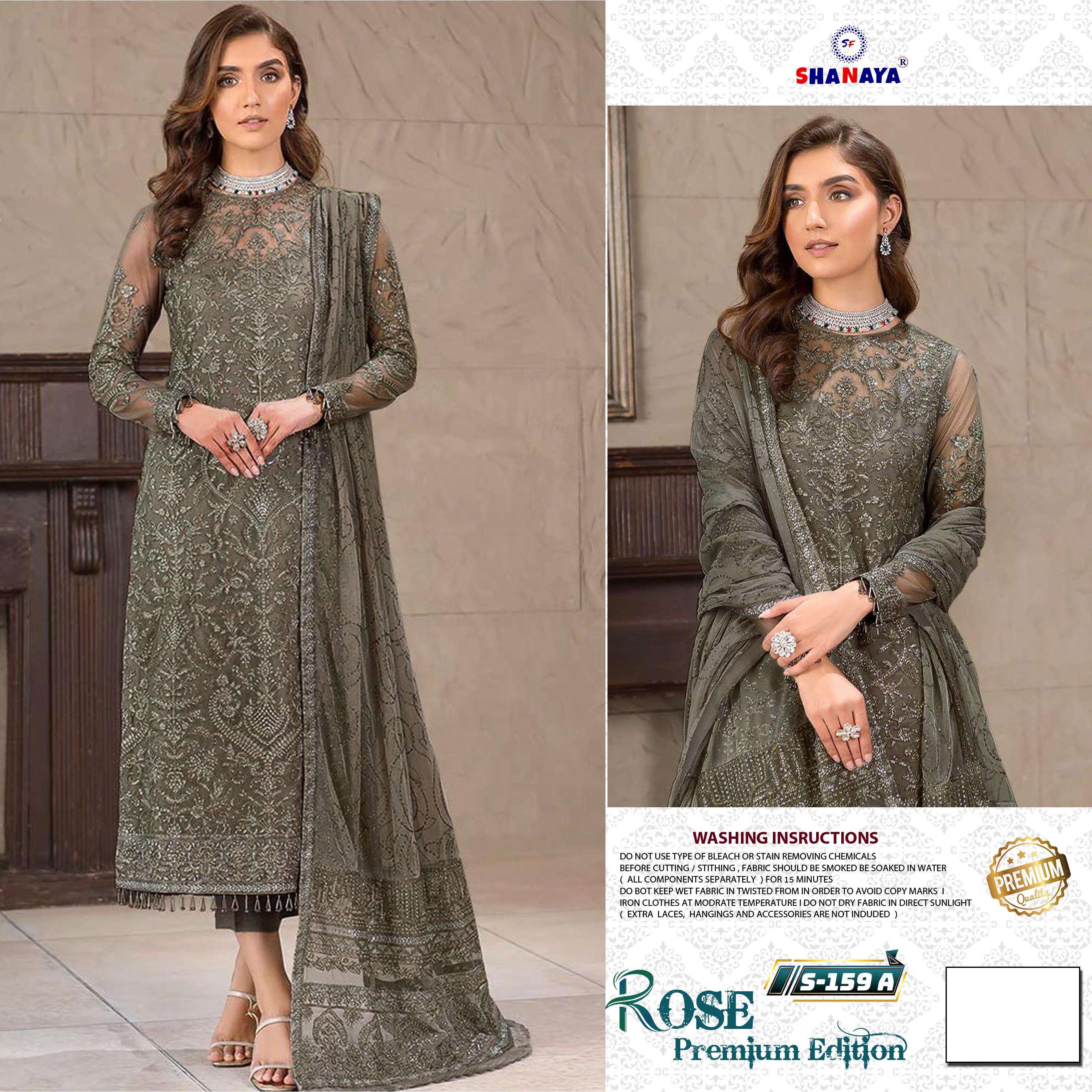 Shanaya S 159 Colors Elegant Georgette Pakistani Salwar Kameez