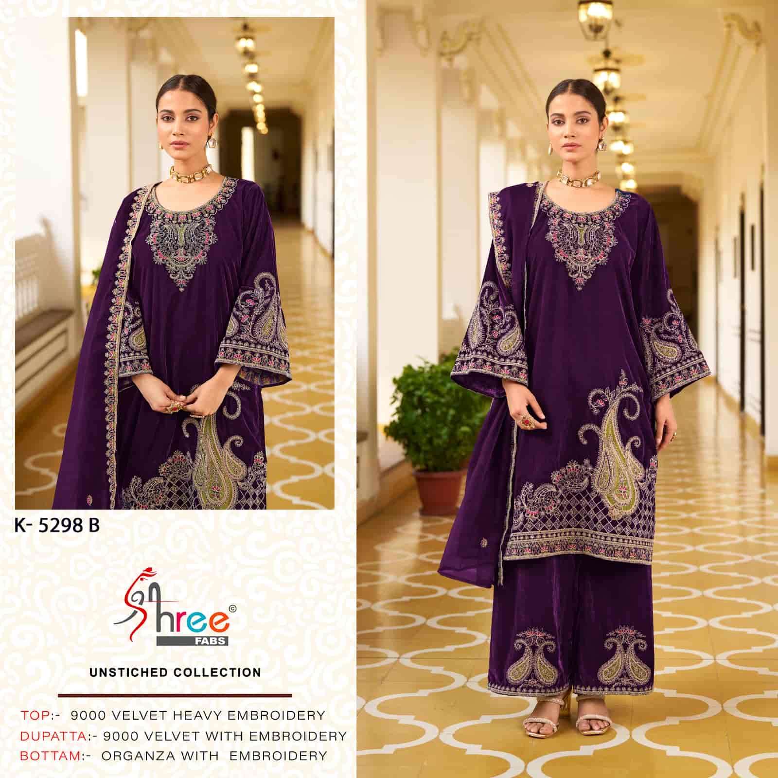 Shree Fabs K 5298 B Exclusive Heavy Designer Style Pakistani Suit