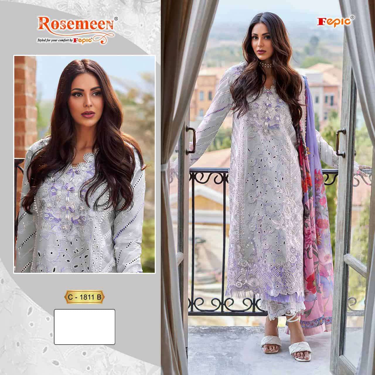 Fepic C 1811 B Premium Cotton Pakistani Salwar Kameez Assortment