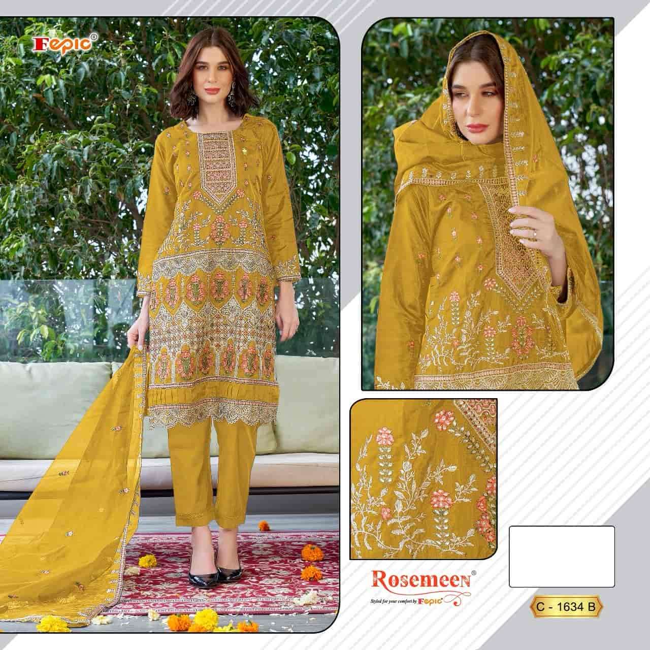 Fepic C 1634 B Festive Wear Style Designer Pakistani Salwar Suit