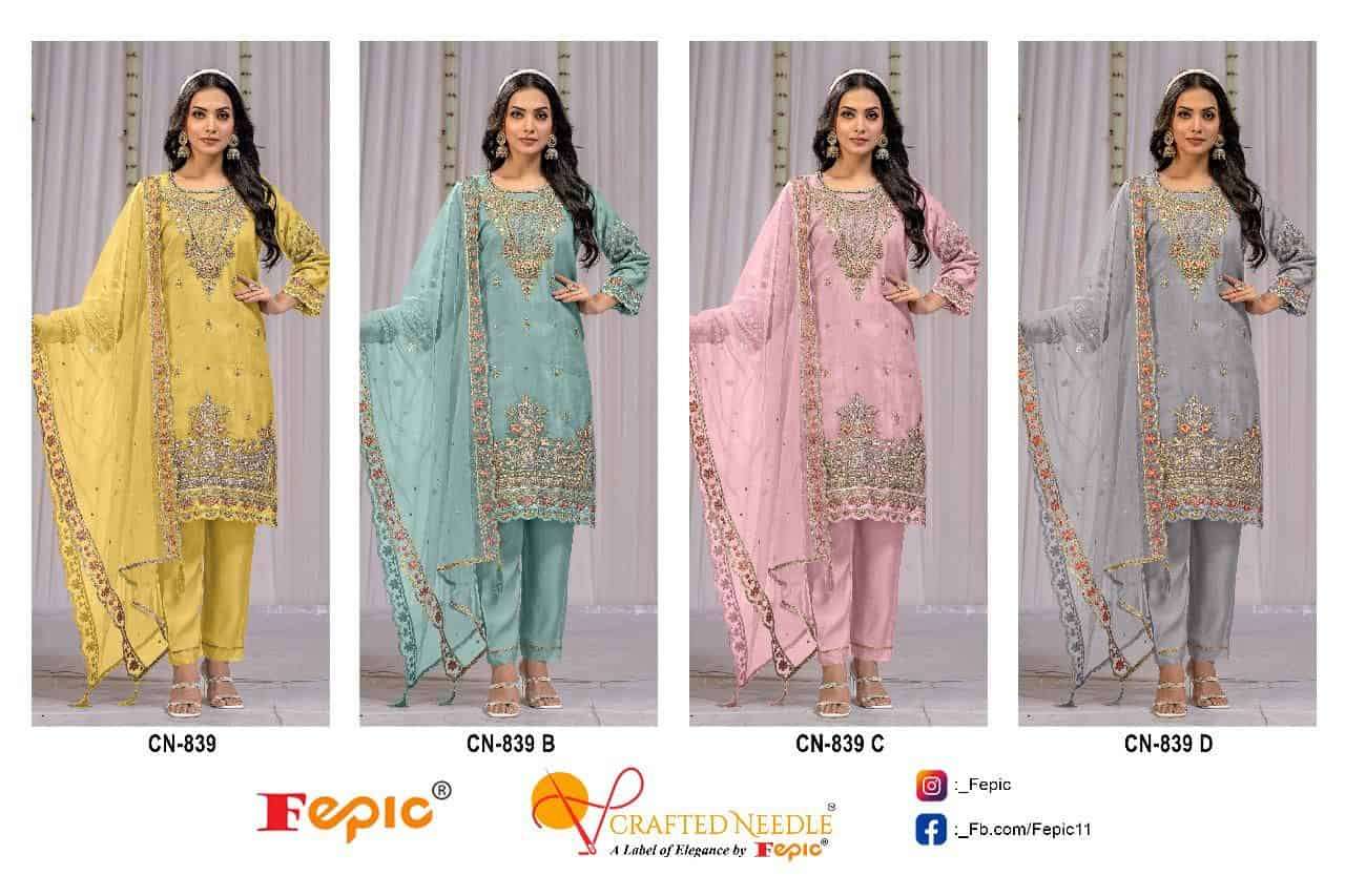 Crafted Needle Cn 839 By Fepic Ready To Wear Pakistani Style Collection