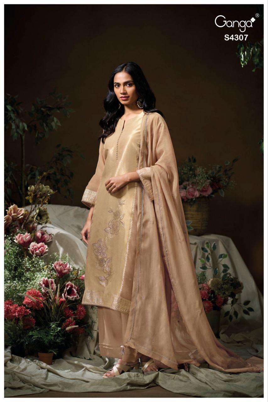 Ganga Fashion Liraya 4307 Premium Designs Ladies Suit Partywear Collection