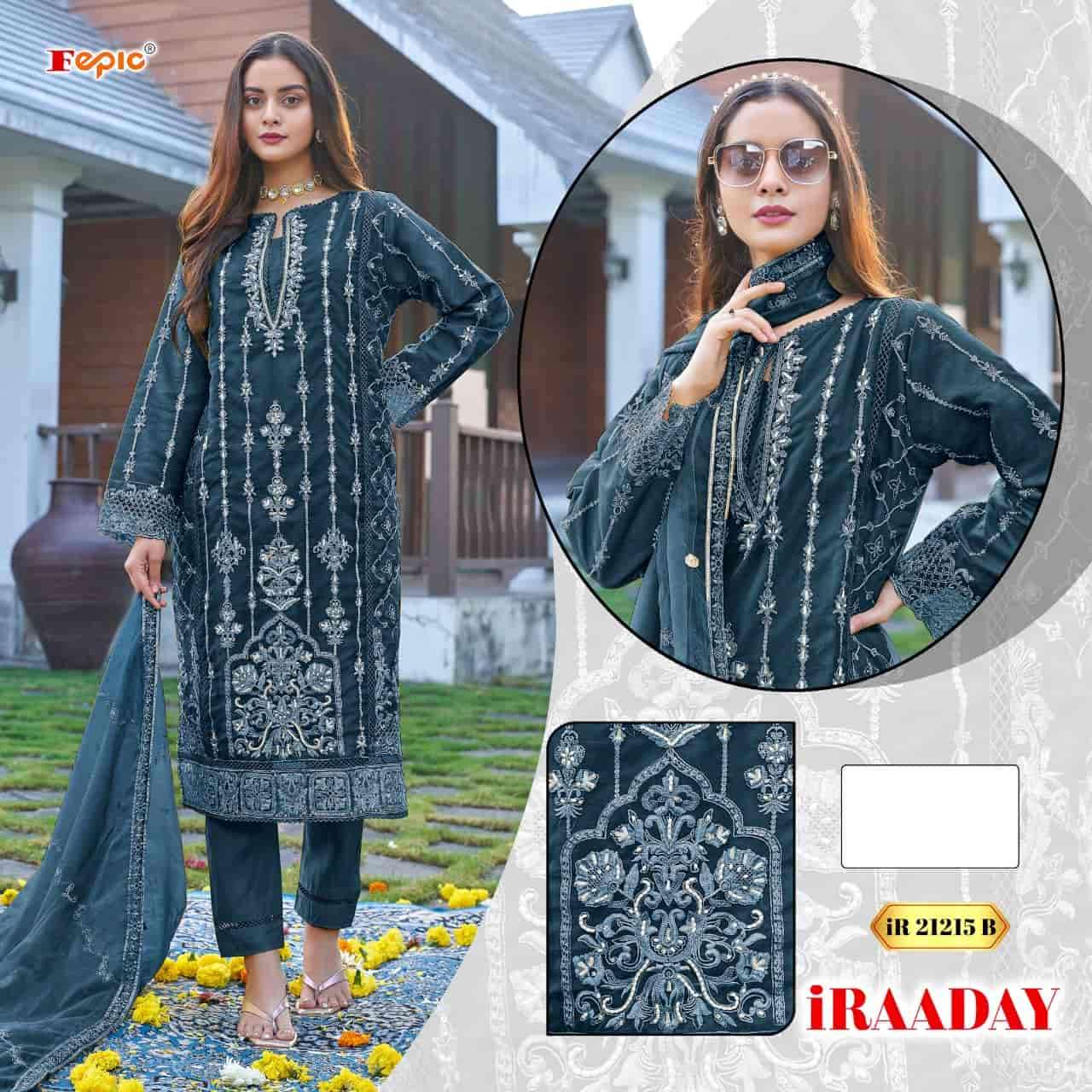 Fepic IR 21215 B Festive Wear Style Designer Pakistani Suit Ensemble