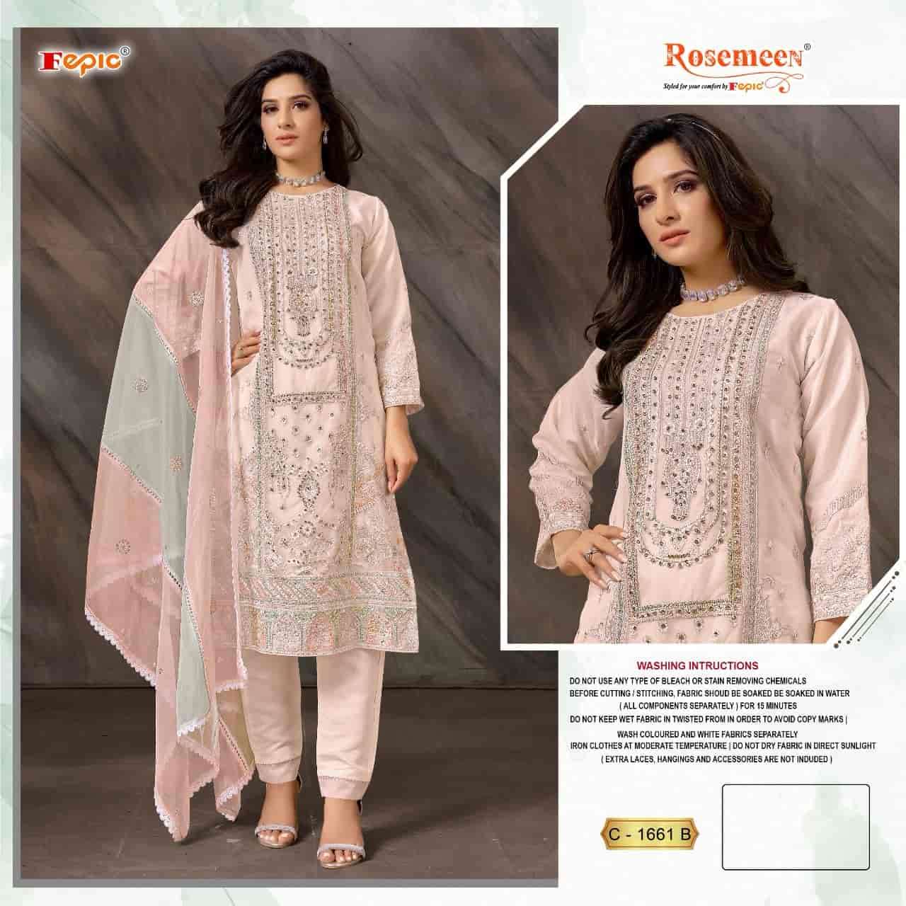 Fepic C 1661 Colors Pakistani Festive Wear Style Designer Salwar Suit Wholesalers