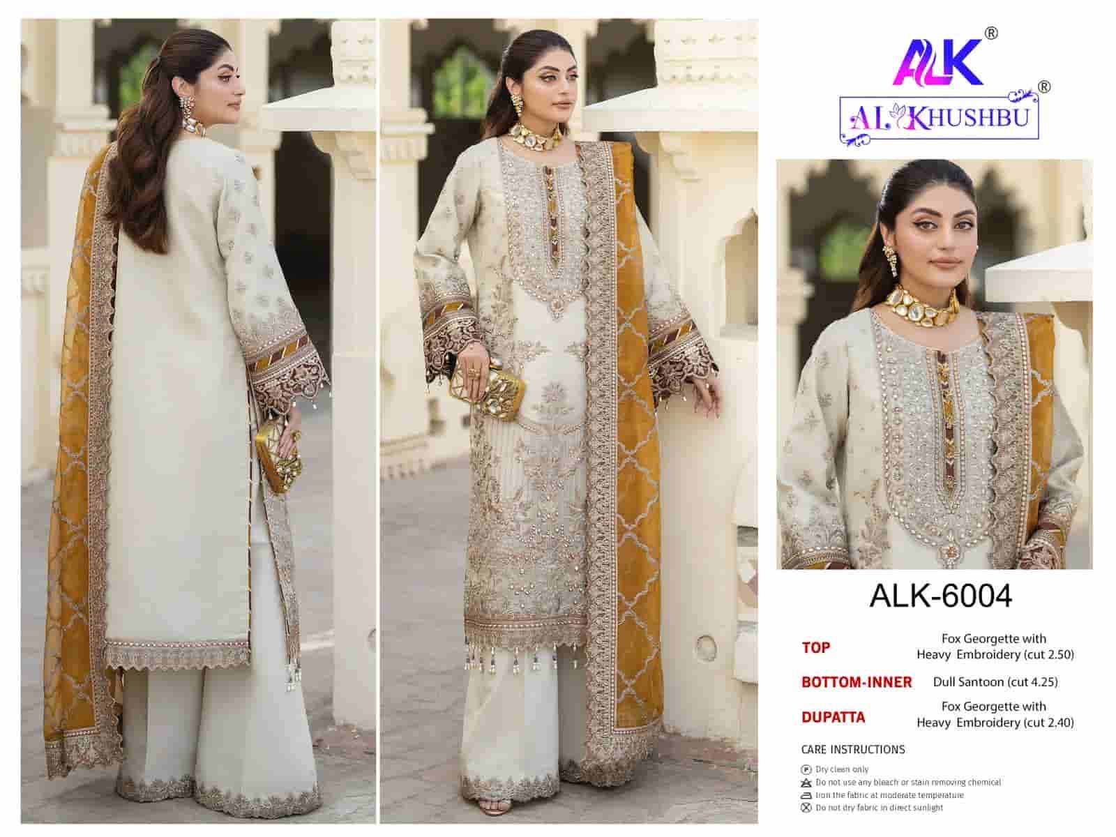 Al Khushbu 6004 Exclusive Heavy Embroidered Pakistani Collection