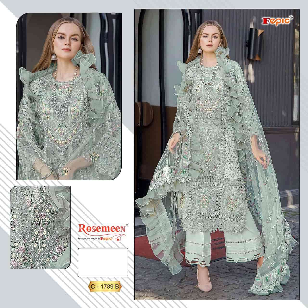 Fepic Rosemeen Cotton Pakistani Unstitched Suit