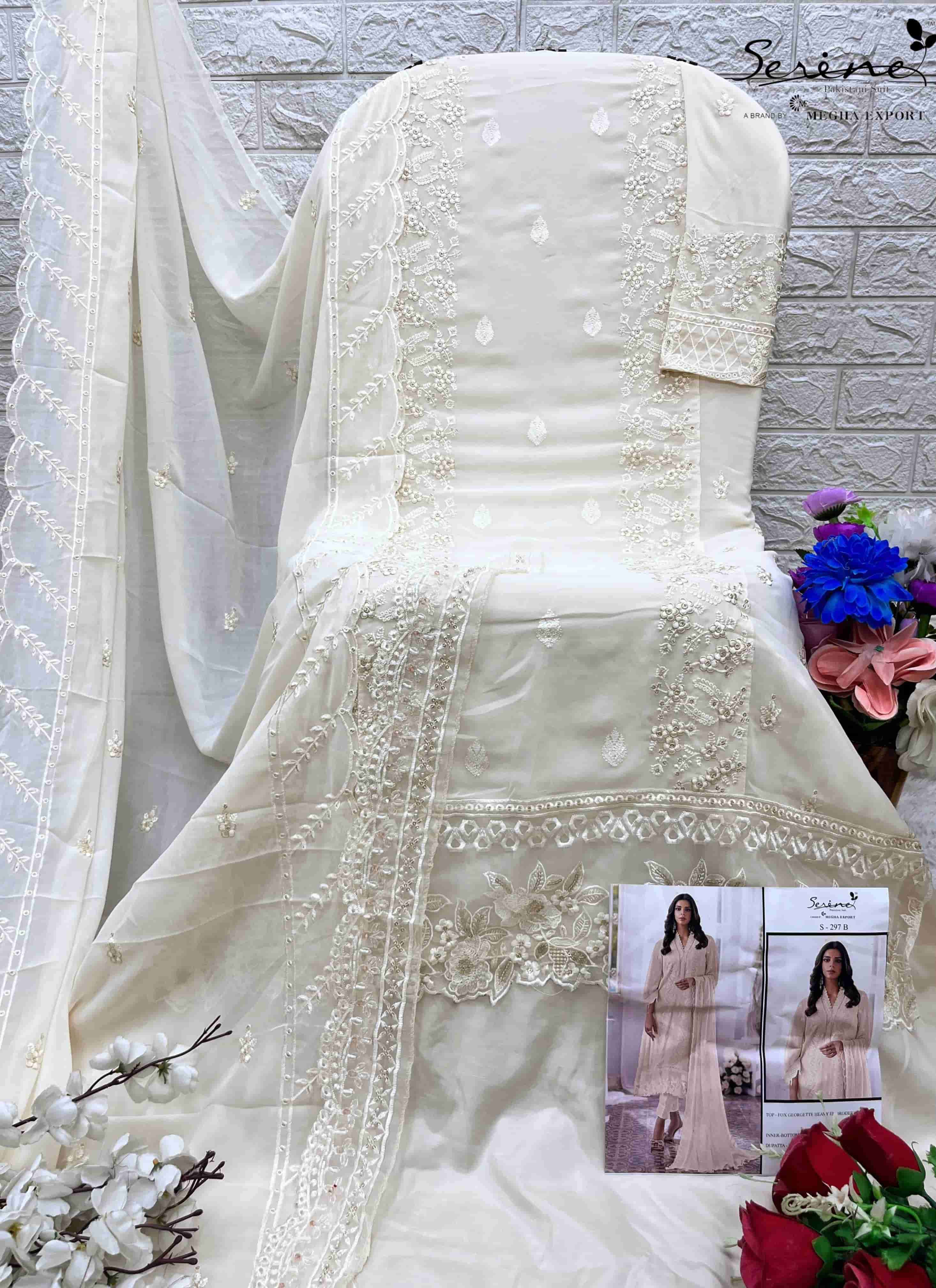 Serine S 297 B Festive Wear Style Georgette Pakistani Suit
