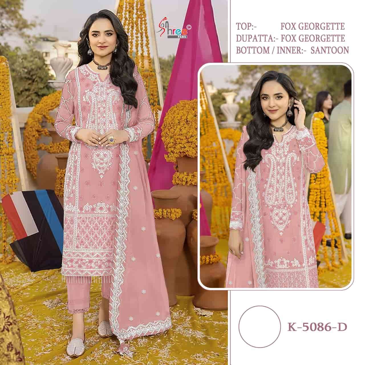 Shree Fabs K 5086 D Pakistani Latest Designer Embroidered Salwar Suit